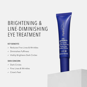 HydroPeptide Eye Authority Brightens and Helps Restore Radiance to Tired Looking Eyes 0.5 Ounce