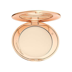 Charlotte Tilbury Airbrush Flawless Finish Setting Powder - Pore-Blurring Pressed Powder for Face Makeup to Minimize Shine with a Soft-Focus Finish
