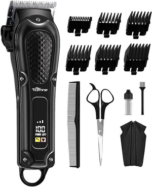 Hair Clippers for MenProfessional Barber ClippersCordless&ampCorded Barber Clippers for Hair Cutting &amp Grooming Rechargeable Beard Trimmer