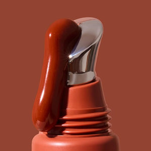 INIKA Organic Tinted Lip Serum | Ceramide + Peptide Infused, Sheer Wash of Color, Plumps, Softens, Smooths, Hydrates + Repairs. Natural &amp; Vegan (Rosewood)