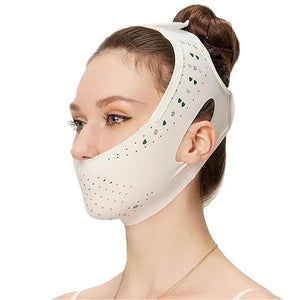 Face Bandage Adjustable V Lift Up Belt Sculpting Sleeping Mask Reduce Double Chin Facial Lifting Tapes Skin Care Tool for Facial Lifting(Color 5)