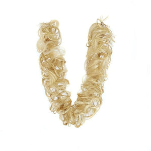 SONGCHAO Fake Hair Bun Messy Bun Ponytail Hair Extensions 80cm Long with Elastic Rubber Band Synthetic Fluffy Wrap Wig Women Hair Bun Hair Accessories (Color : 22H613)