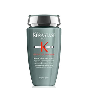Kerastase Genesis Homme Bain De Masse Shampoo For Men - Thickening &amp Strengthening Shampoo Cleanses Weakened Hair &amp Scalp 8.5 Fl Oz