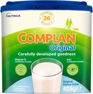 Complan Nutritious Vitamin Rich Drink Original Flavour 425g 7-8 Servings