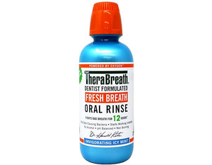 Fresh Breath Oral Rinse - Invigorating ICY Mint 16oz (4-Pack)