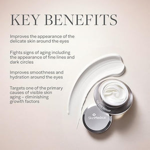 Advanced Age-Defying Formula - SkinMedica TNS Eye Repair Cream helps reduce the appearance of fine lines wrinkles and dark circles with a powerful blend of peptides vitamins and antioxidants.