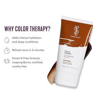 Madison Reed Color Therapy Castagna Color Depositing Hair Mask &amp Deep Conditioning Treatment Intensely Hydrating Refreshes Color &amp Tone Keratin &amp Argan Oil 4 Fl Oz (118 mL)