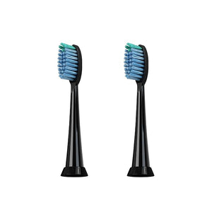 TAO Clean Daily Care Whitening Replacements Heads - Black - 2 Pack