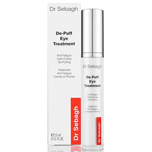 Dr Sebagh De-Puff Eye Cream (0.51 fl oz) - Award-Winning Eyecream for Dark Circles &amp; Puffiness - Under Eye Moisturizer &amp; Under Eye Plumper - Anti-Fatigue Hollow Eyes Treatment for All Skin Typ