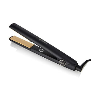 ghd Original Styler - 1¡± Flat Iron Hair Straightener with Ceramic Heat Technology 365¨¬F Safe Styling Temperature Smooth Gloss Plates Fast Heat-Up and Auto Sleep Mode - Black