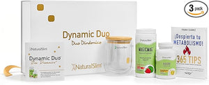 NaturalSlim Dynamic Duo Gift Set ? Magnesium Powder, Potassium Capsules, Despierta tu Metabolismo! Book, Double Glass Mug &amp; Premium Gift Box | Educational Wellness Bundle Inspired by Frank Su?rez
