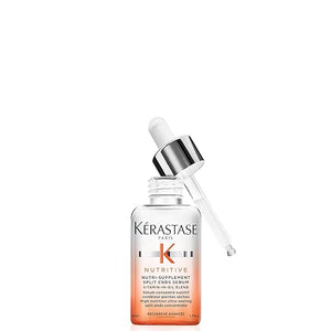 Kerastase Nutritive Split Ends Hair Serum For Dry Hair - Nourishing Leave-In Oil Treatment For Smoothness and Shine Ultra-Sealing Formula With Anti-Dryness Polymers 50 ml