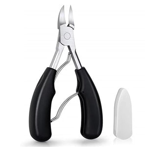 Nail Clippers Ingrown Toenail Podiatry Correction Nippers Cuticle Cutters Cut Paronychia Pedicure Hand Foot Care Tool(Black)