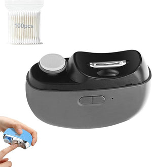 Smart Nail Clipper 2026 3 in 1 Electric Nail Clippers for SeniorsDesigned for Extra Hard/Thick Hands Feet NailsPolishing Clipper with Lightfor Limited Mobility People (Upgraded)