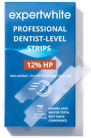 Max+ Instant Glow Strips ? 28 Strips (14 Treatments), 12% Hydrogen Peroxide. Enamel Safe. Sensitive?Teeth Formula. Fast Whitening. Mint Flavor.