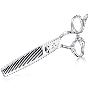 JASON 6" Blending Hair Scissors, 30 Teeth Hair Thinning Scissor Professional Trimming Hair Cutting Shears for Barber, Hairdresser, Stylist, Women and Men, Japanese 440C Stainless Steel Christmas Gift