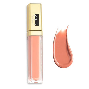 Gerard Cosmetics Color Your Smile Lip Gloss Madison Avenue, Super Pigmented Bright Nude Lip Gloss with LED Light and Mirror, Shiny Finish, Hydrating Nude Lipstick, Cruelty Free and Made in USA