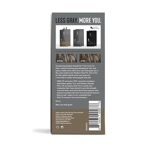 Madison Reed Mr. Hair Color for Men Light Brown Demi-Permanent Hair Dye Reduces Grays in 15 Minutes For Hair &amp Beard Nourishing &amp Strengthening Keratin &amp Argan Oil 2 Applications