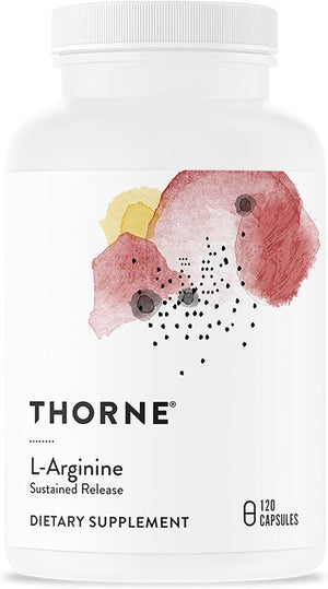THORNE - L-Arginine Sustained Release (Formerly Perfusia-SR) - Support Heart Function Nitric Oxide Production &amp Optimal Blood Flow* - 60 Servings