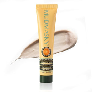 MUDMASKY Vitamin-Infused Eye Serum 30ml / 1.0 FL. OZ. - Skin Care Serum with Vitamin C &amp K Reduces Dark Circles Firms Moisturizes Hydrates Restores Youthful Skin Eye Care for All Skin Types