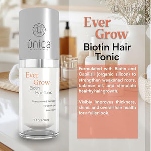 UNICA Ever Grow Hair Tonic Spray ? Lightweight Leave-In Scalp Treatment with Capilisil ? Strengthens &amp Thickens Thinning Hair ? Non-Greasy Daily Hair Serum for Men &amp Women ? 2 oz