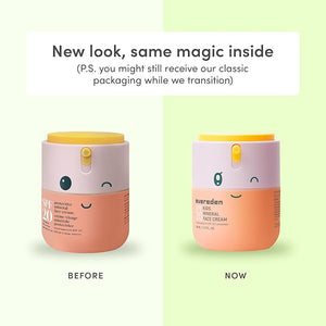 Evereden Kids Face Cream 1.7 oz. | Fragrance-Free and Kids Face Lotion with SPF 20 | Clean and Non-Toxic Face Moisturizer | Multi-Vitamin Skin Care | FSA Eligible