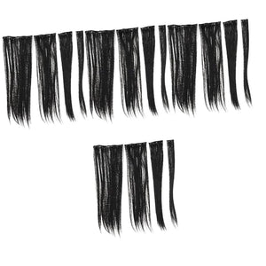 FRCOLOR 28pcs Hair Extension Women Straight Clips Hair Accessories Volume Enhancement Natural Seamlessness Women Wigs