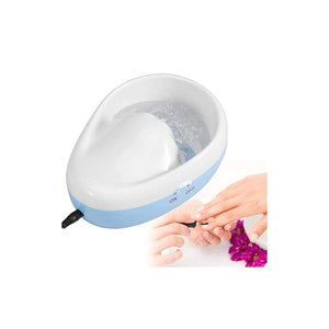 Electric Bubble Nail Soaking Bowl Durable Bubble Nail Soaking Bowl Jet Spa Massage Nail Treatment Remover Manicure Spa Tool for Soak Soothing Relaxing Soften Cuticles
