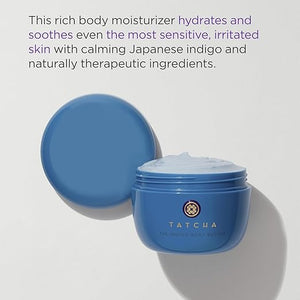 TATCHA The Indigo Body Butter | Soothing Silk Body Cream for Skin Dryness &amp Eczema 200 ml | 6.8 oz