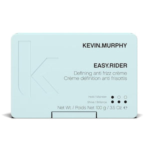 KEVIN.MURPHY EASY.RIDER - Hair Cream for All Hair Types - Anti Frizz for Hair Styling - Curl Activating Cream - Frizz Control Cream - 100g / 3.5 oz