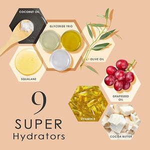 Body Firm Crepe Erase Facial Repair Treatment, Anti Aging Face Moisturizer With Shea Butter, Collagen, Vitamin E, Neck Firming Cream for Wrinkles and Fine Lines, Original Citrus, 1.7 FL Oz