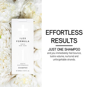 ILES FORMULA Shampoo for Dry Damaged Frizzy or Color Treated Hair - Hydrating Sulfate Free Shampoo ? Salon Grade Color Safe Moisturizing Formula that Controls Humidity &amp Boosts Shine