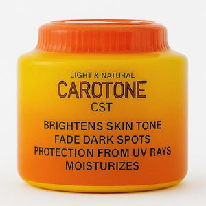 Natural Glow Carrot Moisturizing Cream- Hydrating Face &amp Body Cream Even Skin Tone with SPF 10 Daily Use 300ml