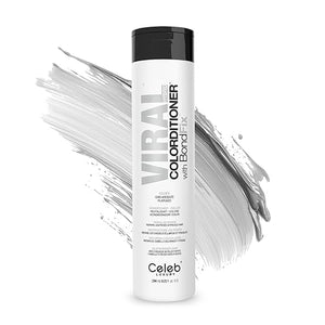Celeb Luxury Color Depositing Conditioner - Color Refresher with Bondfix Bond Rebuilder Viral and Gem Lites Pairs with Colorwash
