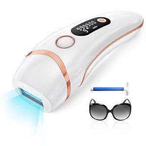 Laser Hair Removal for Women and Men Ice Cooling 3-In-1 IPL Hair Removal Device Safe At-home Long-lasting Hair Regrowth Reduction Suitable for Face Armpits Bikini Line Legs
