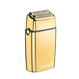 METALFX Double Foil Shaver Handheld Electric Razor for Travel Portable Cordless Close Face Shaver for Head Beard &amp Neck