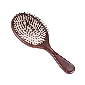 Styling Tools Women Massage Hairbrush Wood Hair Brushes Air Cushion Hair Combs Scalp Massagers Hair Combs 9.8Inch