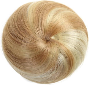 UNNS Hair Bun Clip Synthetic Fiber Hair Extensions Bun Donut Bun Wig Clip Ballet Bun Claw Clip Bun Hair Pieces Women's Hair Accessories Synthetic Hair (Color : A)
