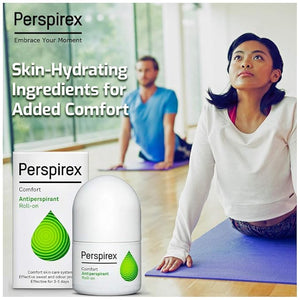 Perspirex Comfort Antiperspirant for Men and Women ? Roll On Deodorant for Protection Against Sweat and Odour