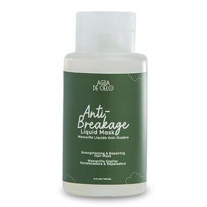 Agua de Cielo Anti Breakage Liquid Mask - Severe Hair Breakage Repair Treatment, Deep Hydration &amp; Hair Repair, Restore Elasticity, Infused with Collagen, Rice Protein, Jojoba Oil &amp; Castor Oil
