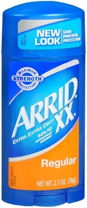 ARRID XX Anti-Perspirant Deodorant Solid Regular 2.70 oz (Pack of 9)