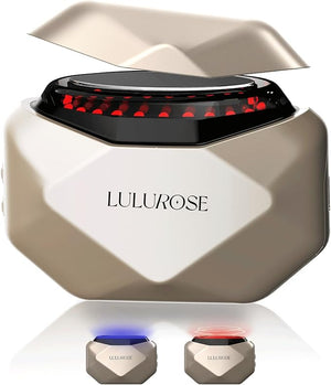 LULUROSE 4-in-1 Facial Massager,Heat Facial Beauty Device for Face Neck Eye Lifting Firming Depuffing,Facial Sculptor Skin Care,at Home or Traveling