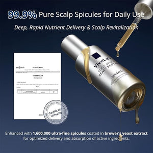 ViveLab React Shot 800 ? K-beauty Scalp Serum with 1.6?Million Spioxyl¢â Microneedles for Fuller Stronger Hair ? Root Strengthening Thinning Hair Solution (1.69?fl?oz / 50?ml)