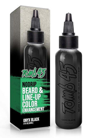 Tomb 45 NODRIP Enhancement Color | Hair Enhancer For Beard &amp Lineup | Water Resistant Hairline Filler Spray | Barber Beard Liner For Thicker &amp Fuller Hairstyling | Men¡¯s Grooming Products
