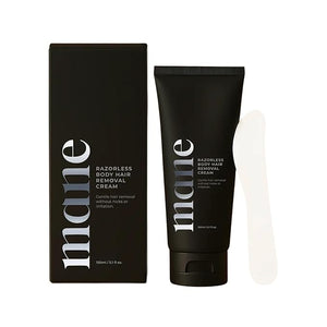 Superior Mane Razorless Hair Removal Cream for Men ? Painless Body &amp Intimate Hair Removal No Razor Burn ? Rinse-Free Formula with Cooling Effect Aloe Vera Witch Hazel &amp Green Tea ? 150ml