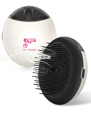 Electric Scalp Massage Brush with Essential Oil, Portable Comb for Hair Treatment, Automatic Atomization Millions Negative ions, Relieve Head Pressure, Smooth, Anti Frizz, Smell Fragrance