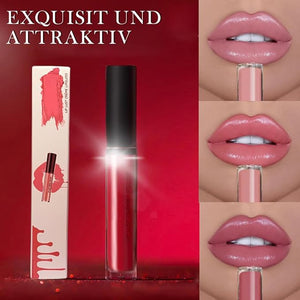 12 Color Cream Lip Gloss Lipstick Lightweight, Upgraded Waterproof Long-Lasting Moisturizing Lip Lipsticks,Non-Stick to Cup Natural Jelly Lipsticks for Women Home Travel Indoor Outdoor (002)