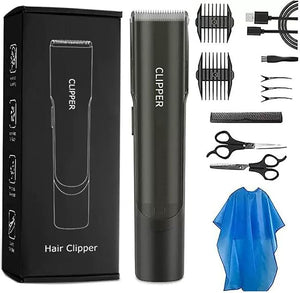 Vacuum Hair Clippers for Men Electric Haircut Kit for Beards Facial Hair Vacuum Hair Trimmer Men Kid Hair Cutting Kit IPX7 Waterproof