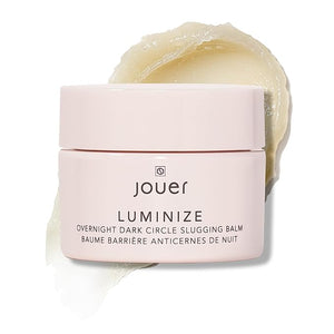 Jouer Luminize Overnight Dark Circle Slugging Balm ? Fragrance Free Caffeine Eye Cream Overnight Eye Treatment Brightening Eye Balm Paraben Free Gluten &amp Cruelty Free