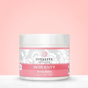 Vitality Extracts Skin Envy Balm - Moisturizer, Beeswax, Vitamin A, Skin Care, All Natural, Coconut Oil